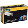 Скобы тонкие RAPID тип 80 (12 / ВеА 80 / Prebena A / Senco AT), 8 мм, 5000 шт., широкие, 40100518