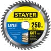 STAYER EXPERT 250 x 32/30мм 60Т, диск пильный по дереву, точный рез 3682-250-32-60_z01