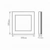 Светодиодная панель Arlight IM-600x600A 40W 4000K IP40 023145