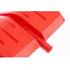 Лопата для уборки снега пластиковая, красная, 400 х 420 мм, без черенка, Россия, Сибртех 616175