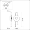 Бра Odeon Light Magnet 5407/6WL