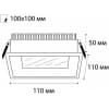 Точечный светильник IT06 IT06-6019 black 3000K Italline