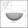 Потолочная люстра Odeon Light Malaga 4937/4C