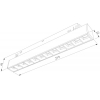 Трековый светильник Elektrostandard Slim Magnetic 85005/01