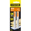 Полотна STAYER, T119BO, для эл/лобзика, HCS, по дереву, ДСП, фигур. рез, T-хвост., шаг 2мм, 50мм, 2шт 15989-2_z02