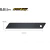 Лезвия сегментированные BLACK MAX OLFA 18 мм, 50 шт. OL-LBB-50B