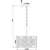 Подвесная люстра Escada Glow 2102/4S Chrome