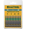 Набор бит Optimum Line KRAFTOOL PZ1, 50 мм, 10 шт., Cr-Mo сталь 26124-1-50-10