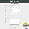 Потолочный накладной светильник FUMAGALLI LIVIA 160 3A9.000.000.WXD1L