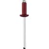 Алюминиевые заклепки Color-FIX, 4.0 х 10 мм, RAL 3005 темно-красный, 50 шт., STAYER Professional 3125-40-3005