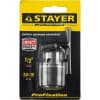 Патрон для дрели STAYER 10 мм, 1/2", ключ в комплекте, ударный 29055-10-1/2
