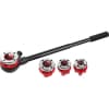 Набор резьбонарезной трубный №4 MIRAX 5 предметов, 1/2"-1 1/4" 28240-H4