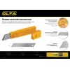Лезвие OLFA, несегментированное, 18мм, 10шт OL-LB-SOL-10