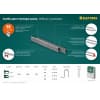 KRAFTOOL 25 мм скобы для степлера узкие тип 55, 5000 шт 31789-25