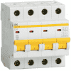 Автоматический выключатель IEK ВА47-29 4Р 6А 4,5кА х-ка С MVA20-4-006-C (ВА47-29 4Р 6А хар. C)