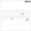 Ландшафтный настенный светильник IP54 LED 4000K 12W 85-265V CALLE 358570 STREET NT21 000 темно-серый   NOVOTECH CALLE 358570