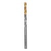 Сверло спиральное по металлу 4,2 x 75 мм, Р6М5, Golden Tip  Denzel 718230