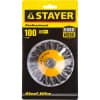 Щетка коническая для УШМ STAYER 100 мм 35135-100 Профессионал