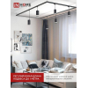 Светильник трековый под лампу подвесной c подсветкой IN HOME TP-GX53-TL 82RB GX53 черный серии TOP-LINE 4690612043821