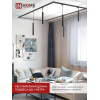Светильник трековый под лампу подвесной с подсветкой IN HOME TP-GU10-TL 36RB GU10 черный серии TOP-LINE 4690612043722