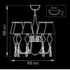 Подвесная люстра Lightstar Escica 806050