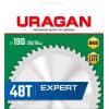 URAGAN Expert 190х20/16мм 48Т, диск пильный по дереву 36802-190-20-48_z01