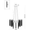 Подвесная люстра Freya Mineral FR1010PL-06G