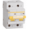 Автоматический выключатель IEK ВА 47-100 2Р 10А 10 кА х-ка С MVA40-2-010-C