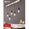 Лампа светодиодная IN HOME LED-СВЕЧА-deco 4PACK 9Вт 230В Е14 4000К 1040Лм (4шт./упак) прозрачная 4690612052557