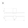 Настенный светильник Arlight VINCI 036931
