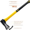 Топор-колун 2,8 кг 880 мм (голова 2 кг) Stayer fiberglass 20623-20_z01