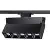 Однофазный трековый светильник IP33 LED 4000К 25W 110-265V EOS 358324 PORT NT19 084 черный
