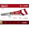 Ножовка для быстрого реза "ТАЙГА-5" 500 мм, 5 TPI, быстрый рез поперек волокон, для крупных и средних заготовок, ЗУБР 15083-50