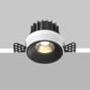 Точечный светильник Maytoni Round DL058-12W3K-TRS-B