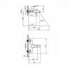 Смеситель для ванны Milardo Stripe (STRSB02M02)