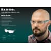 Панорамные прозрачные защитные очки KRAFTOOL PULSAR увеличенная линза устойчивая к запотеванию, открытого типа 110460