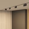 Трековый светильник Denkirs Edder DK6436-BK