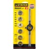 Набор плашек и плашкодержатель STAYER 8 предметов, MASTER 28015-H8_z01