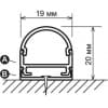 Профиль для светодиодной ленты Elektrostandard LL-2-ALP005