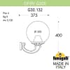 Светильник уличный настенный FUMAGALLI OFIR/G300 G30.132.000.VXF1R