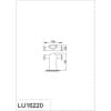Крючок двойной RUSH Luson (LU16220)