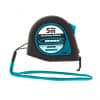 Рулетка Ergonomisch, 5 м x 25 мм, магнитный обрезиненный зацеп Gross 31103
