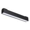 Трековый светильник для низковольного шинопровода IP20 LED 4000K 12W 48V KIT 358517 SHINO NT21 000 черный   NOVOTECH KIT 358517