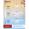 Светильник светодиодный IN HOME ELEGANT SANSA-W 60Вт 230В 3000-6500K 4700Лм 600х400х75мм c пультом ДУ белый 4690612043326