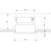 Точечный светильник Elektrostandard Nuta 25026/LED