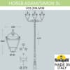 Парковый фонарь FUMAGALLI HOREB ADAM/SIMON 3L U33.208.M30.AXH27