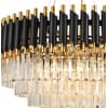 Подвесная люстра Darian DARIAN 76017/12C GOLD BLACK Natali Kovaltseva