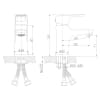 Смеситель для раковины Rossinka RS32 (RS32-11)