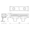 Прожектор уличный Arlight LINE WALLWASHER 023624