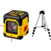 STAYER SLM-1 нивелир лазерный, 10м, точн. +/-0,5 мм/м, штатив, сумка 34961-1